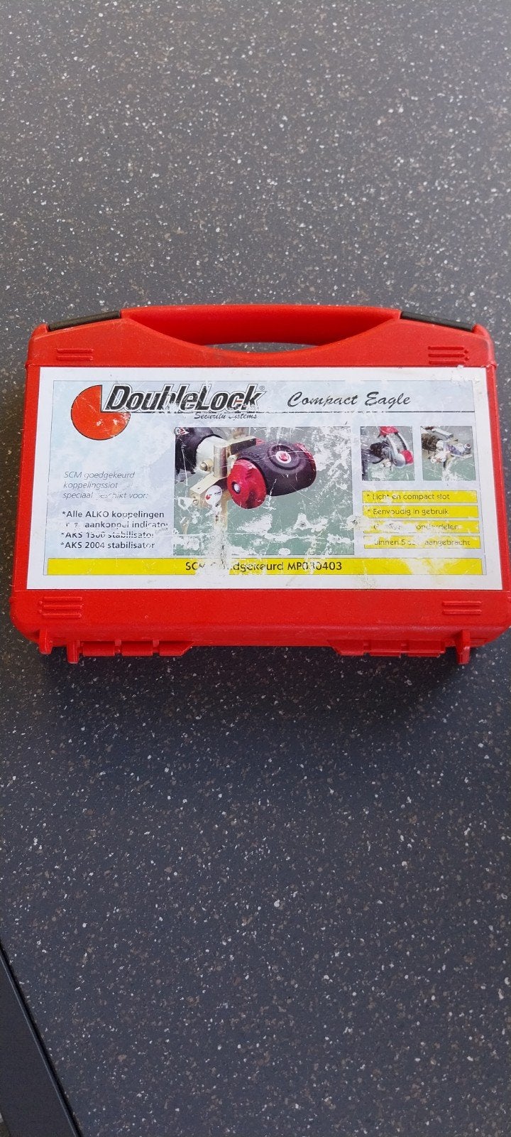DoubleLock Compact Eagle Dissel slot, Caravans en Kamperen, Caravan accessoires, Ophalen, Gebruikt