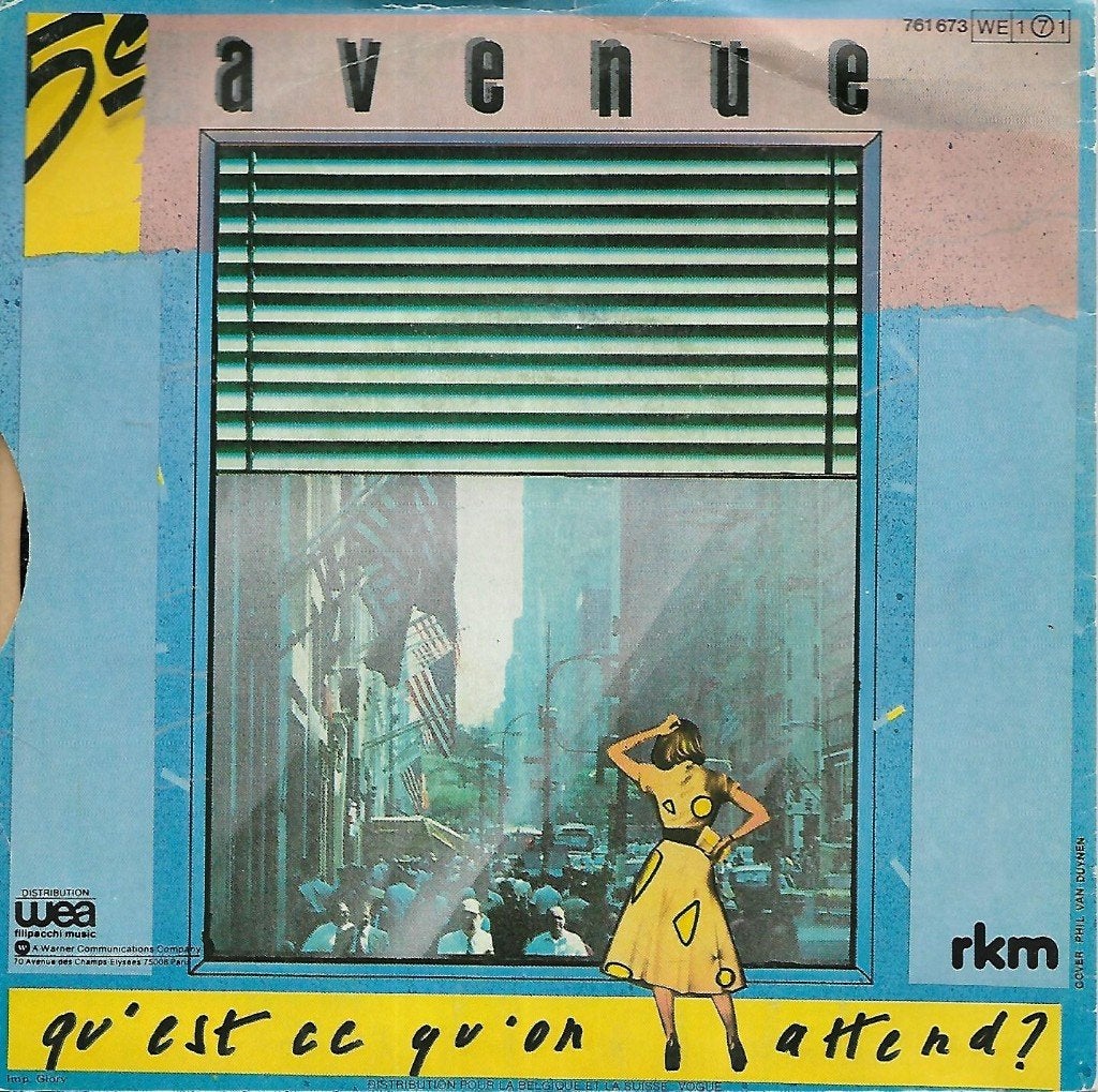 5ème Avenue – Qu'est-ce Qu'on Attend?, Gebruikt, Overige genres, 7 inch, Single