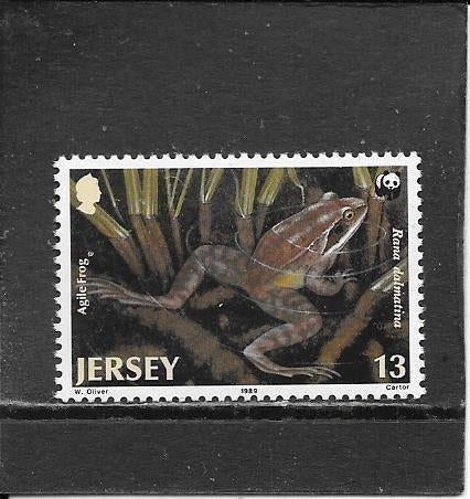 Jersey kikker, Ophalen of Verzenden, Postfris