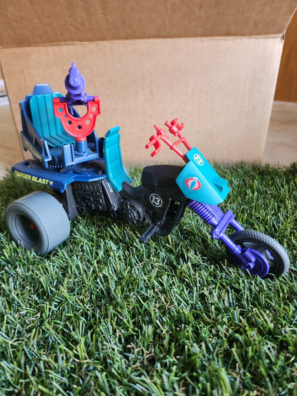GI Joe Dreadnok tricycle, Verzamelen, Poppetjes en Figuurtjes, Ophalen, Nieuw