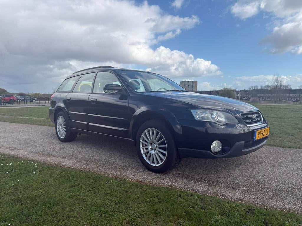 Subaru Legacy 2.5 Outback AWD 4x4 LEDER PANODAK APK TREKHAAK, Zwart, 4 cilinders, Legacy, Zwart
