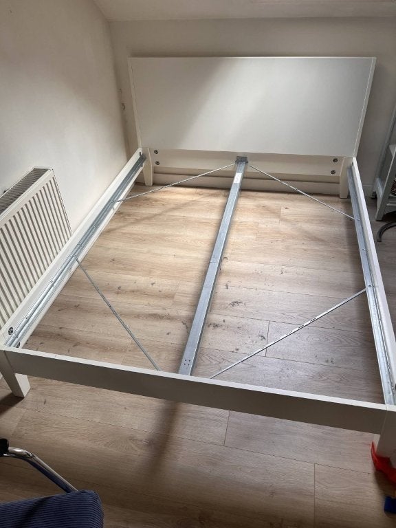 bed  ombouw, Ophalen, Gebruikt, Tweepersoons, 200 cm