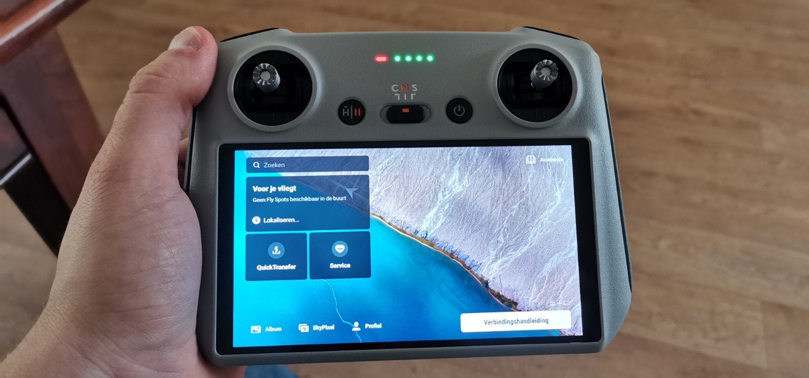 dji RC controller met beeld, Ophalen of Verzenden, Zo goed als nieuw