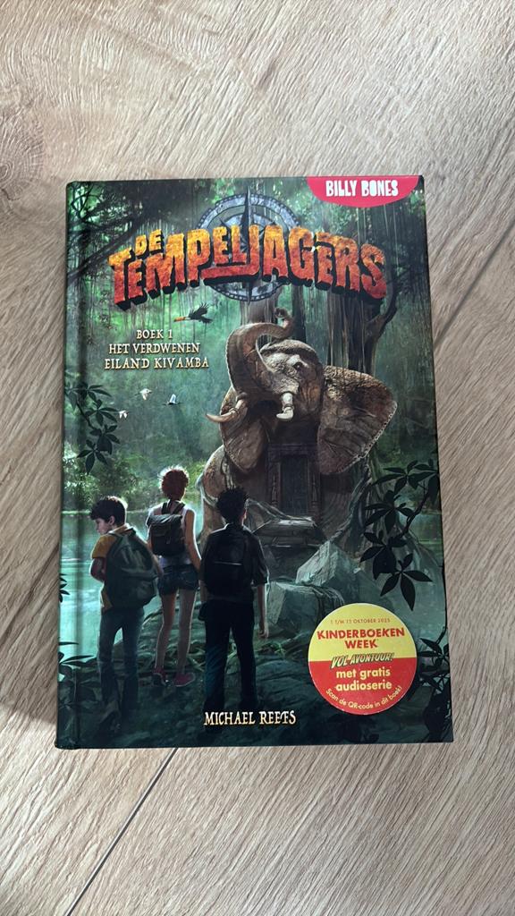 Tempeljagers deel 1, Ophalen of Verzenden, Zo goed als nieuw, Fictie algemeen