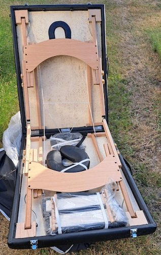 Massagetafel inklapbaar, Ophalen, Gebruikt