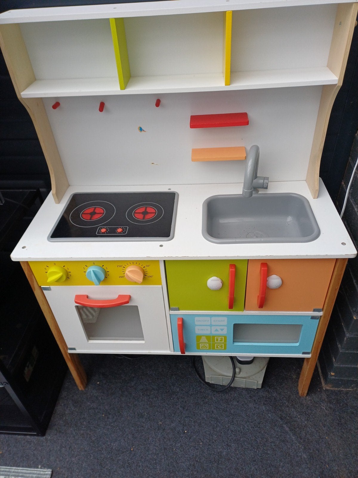 kinder keuken, Kinderen en Baby's, Speelgoed | Speelkeukens, Ophalen, Zo goed als nieuw