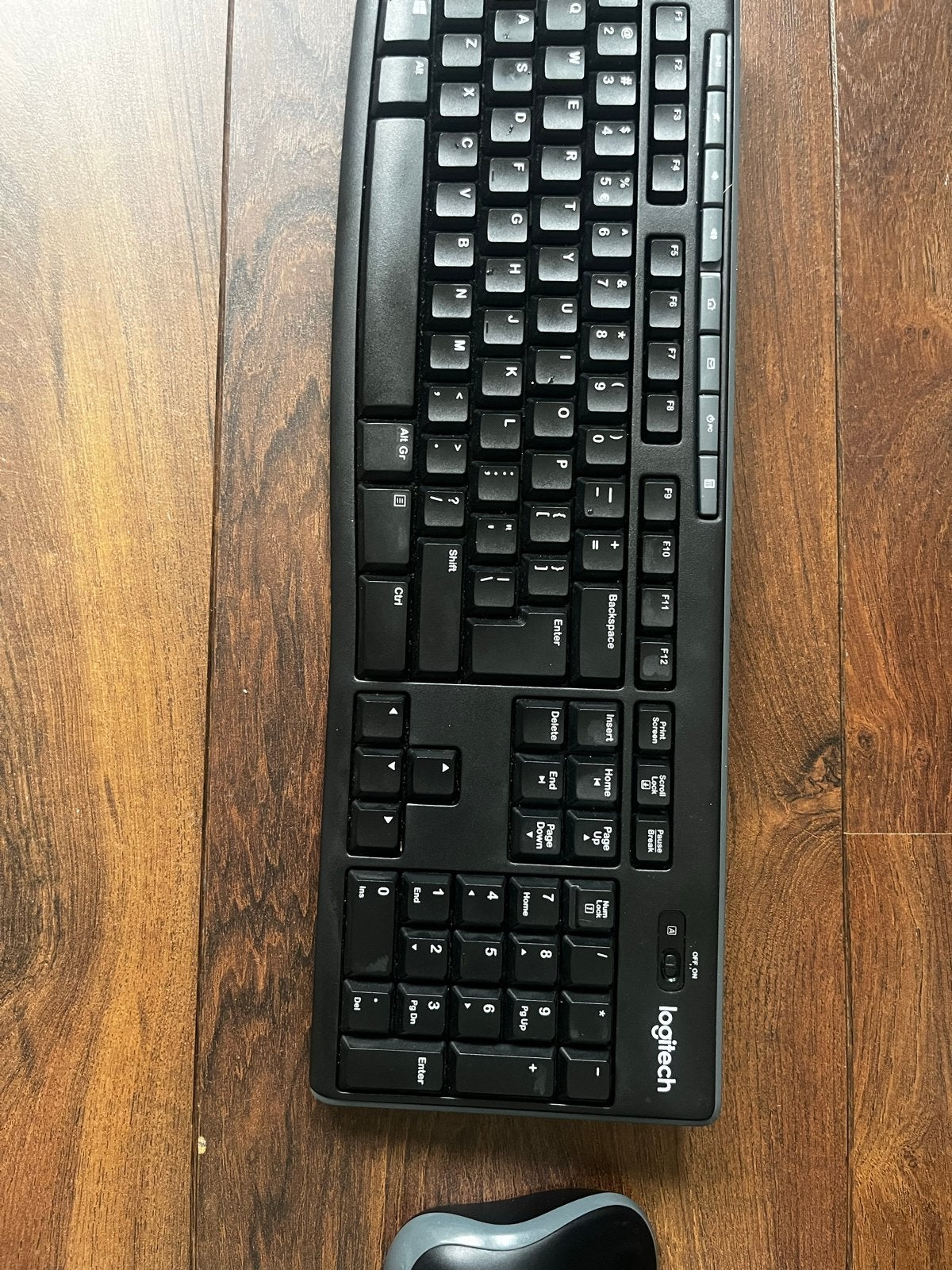 Logitech MK270 Draadloos Toetsenbord en Muis Set, Draadloze ontvanger, Ophalen of Verzenden, Zo goed als nieuw, Draadloos