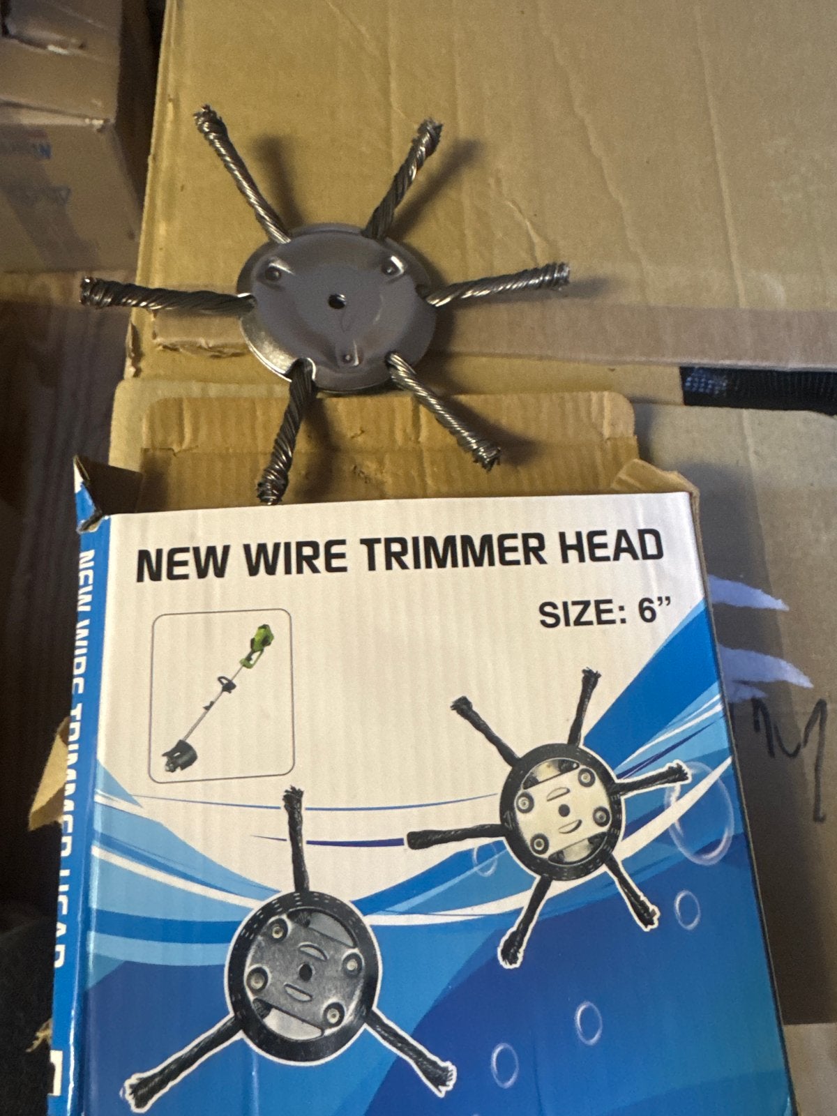 Nieuwe Draad Trimmerkop - 6 inch, Ophalen of Verzenden, Nieuw, 10 tot 30 cm