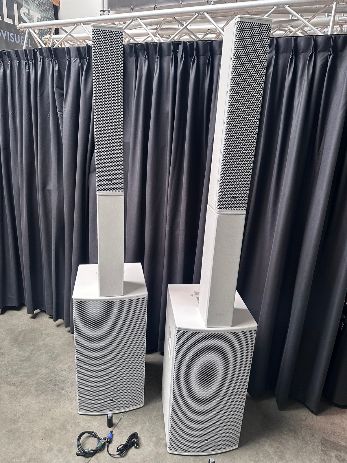 DAP Frigga wit, 2 sets, nieuwstaat, Ophalen, Zo goed als nieuw, 1000 watt of meer