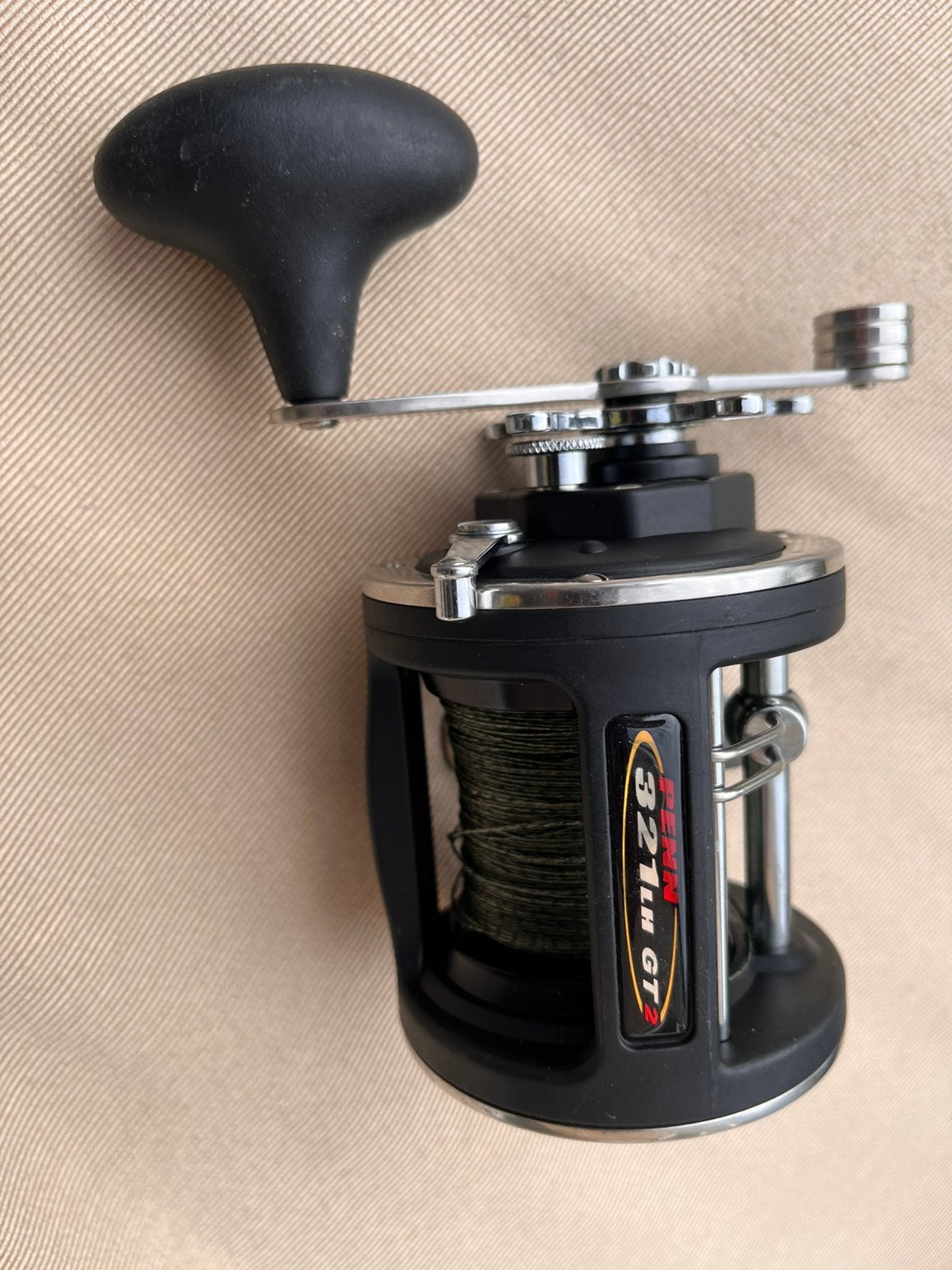 Reel Penn GT Level Wind 321 GT2, Ophalen, Zo goed als nieuw, Molen