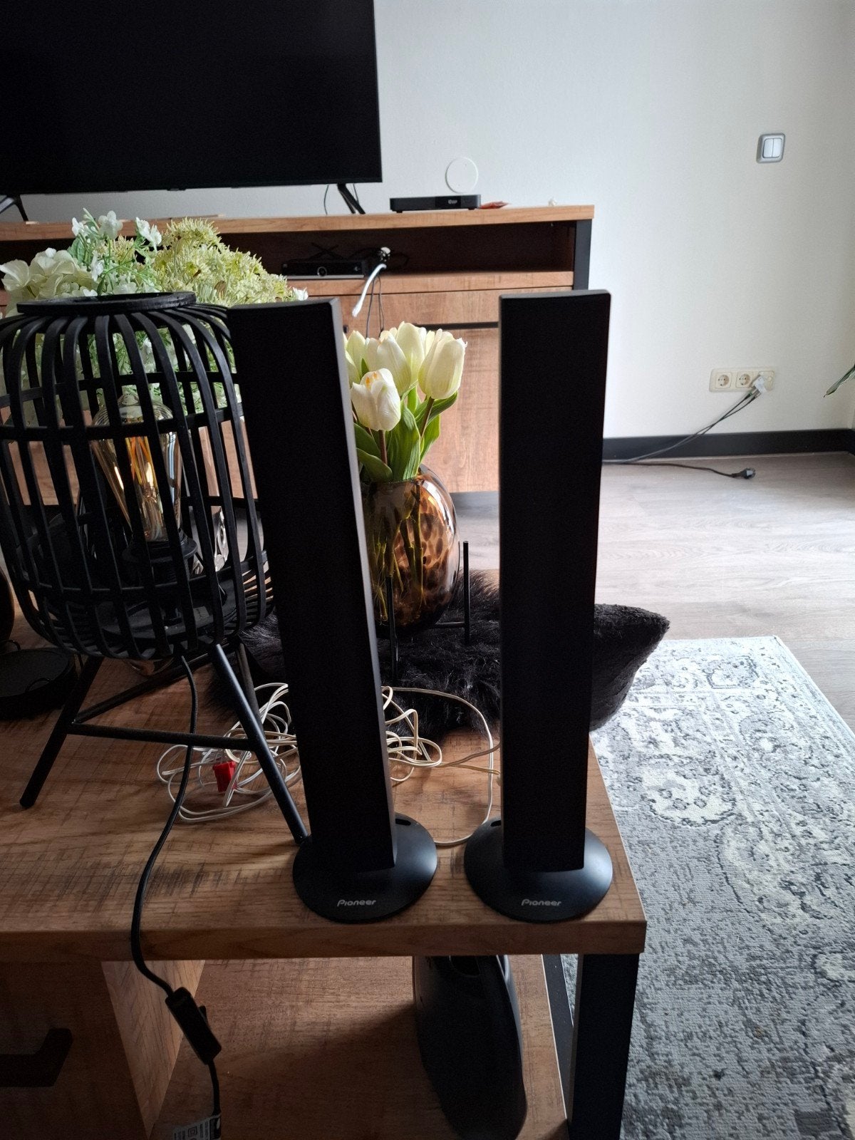 twee pioneer boxen, Ophalen, Gebruikt, Minder dan 60 watt, Overige merken