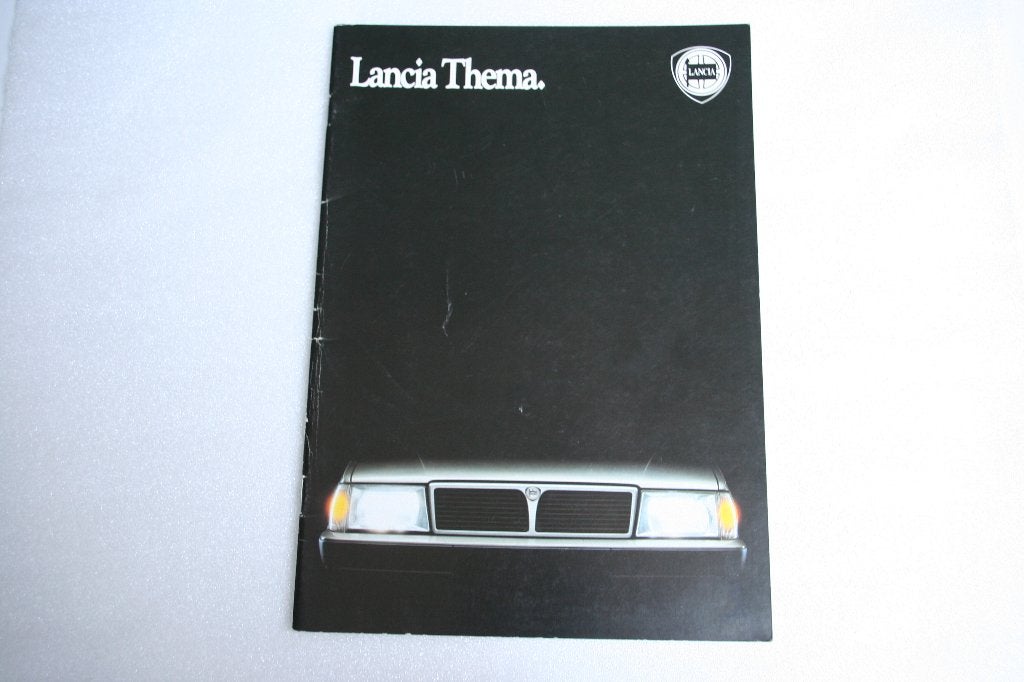 Folder Lancia Thema (1984) (22), Boeken, Ophalen of Verzenden, Nieuw, Overige merken
