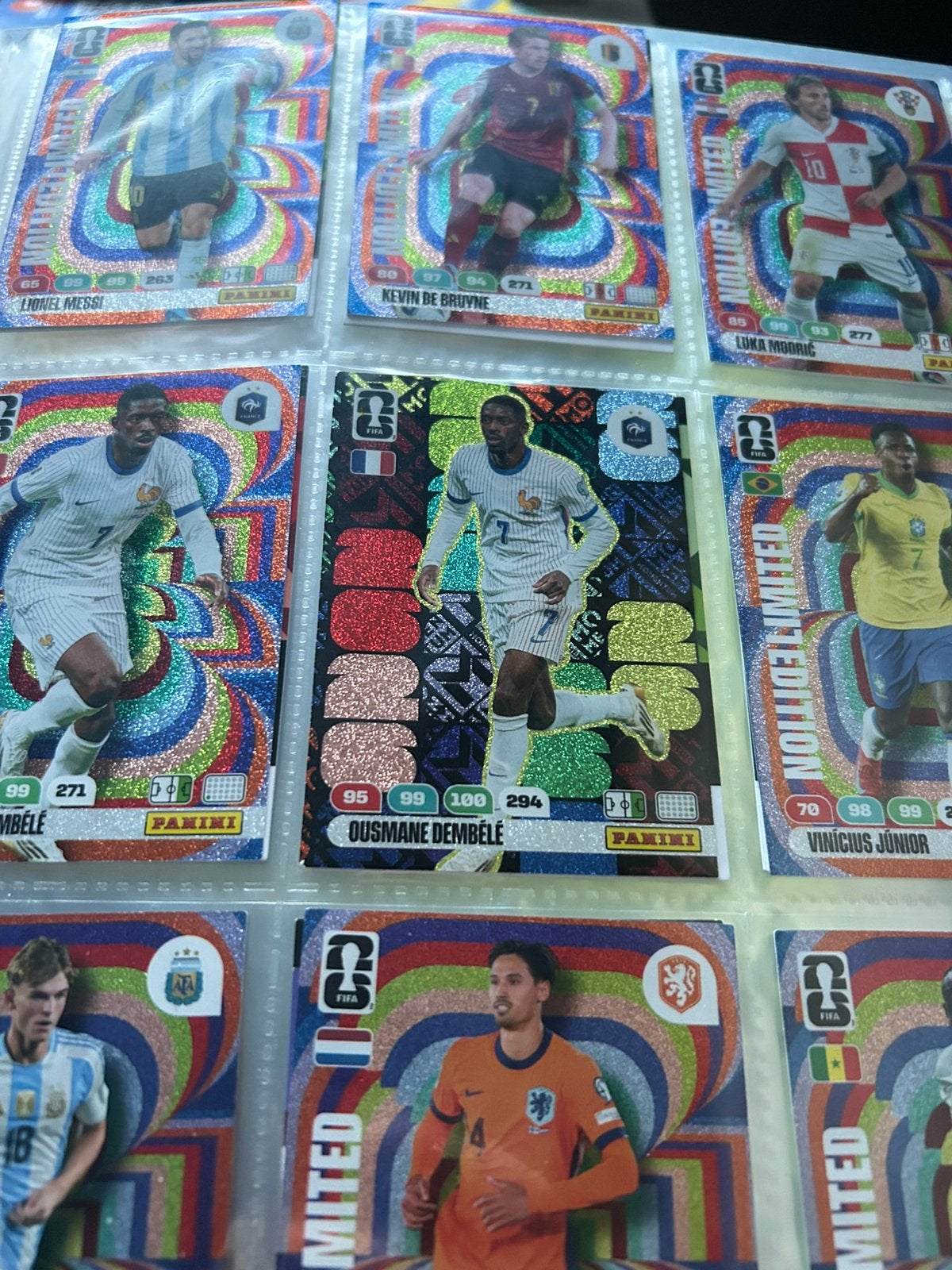 Panini Adrenalyn XL momentum Dembélé kaart ultra rare, Ophalen of Verzenden, Zo goed als nieuw, Buitenlandse clubs, Poster, Plaatje of Sticker