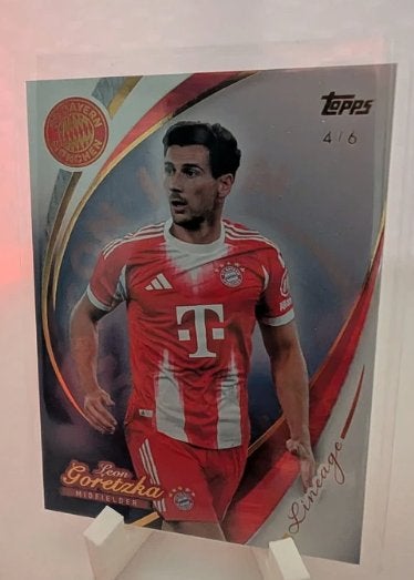 Topps Lineage bayern munchen Leon Goretzka /6, Ophalen of Verzenden, Zo goed als nieuw, Plaatje