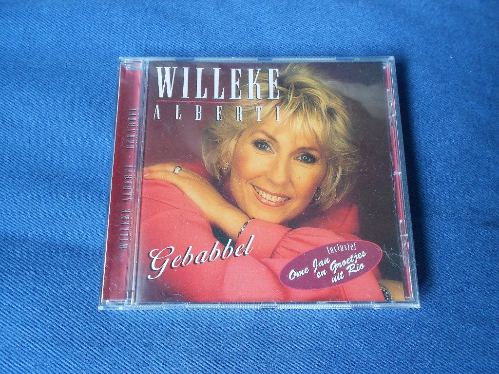 CD Willeke Alberti Gebabbel, Ophalen, Gebruikt, Levenslied of Smartlap