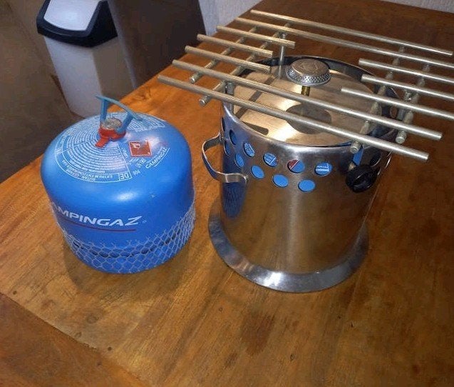 flambeer rechaud, Ophalen, Nieuw, Overige materialen, Pot, Bus of Blik