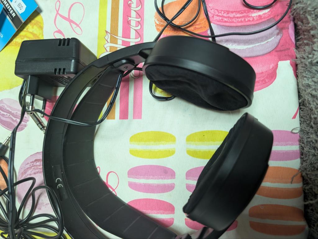 VINTAGE SENNHEISER DRAADLOZE HOOFDTELEFOON RS400, Ophalen of Verzenden, Overige merken