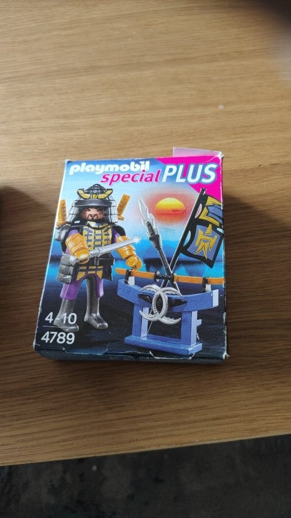 Playmobil Special Plus 4789 Samurai met wapenrek, Gebruikt, Complete set, Figuren, Historisch