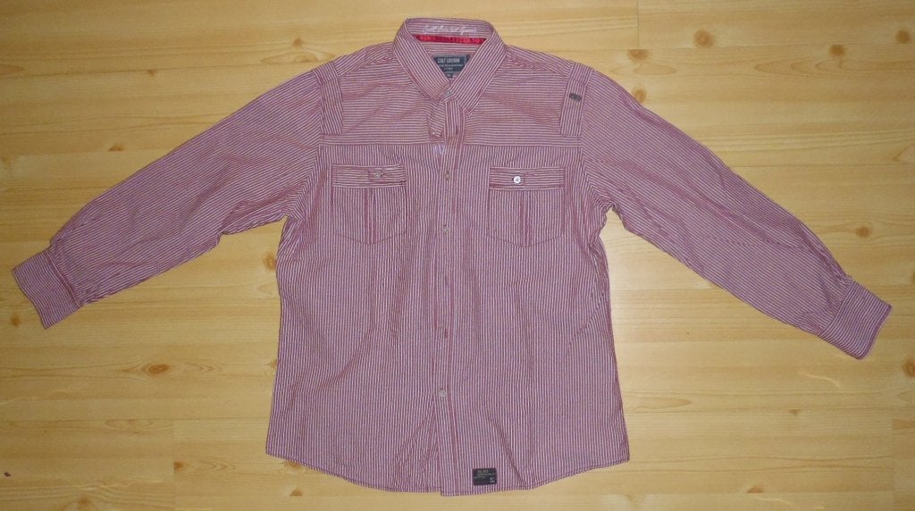 Cult edition overhemd maat xl. Van 100% katoen., Ophalen of Verzenden, Gedragen, Cult Edition, Halswijdte 43/44 (XL)