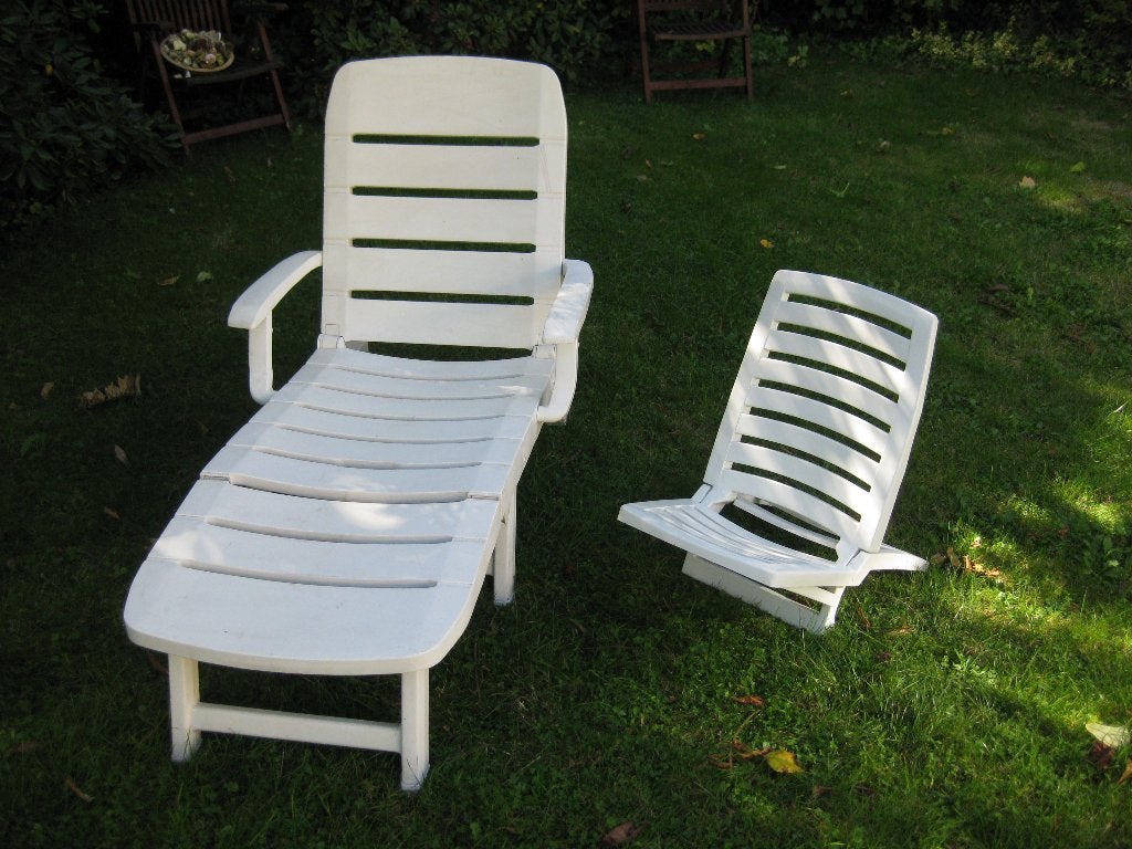 tuinmeubelen, Tuin en Terras, Ophalen, Gebruikt, Kunststof