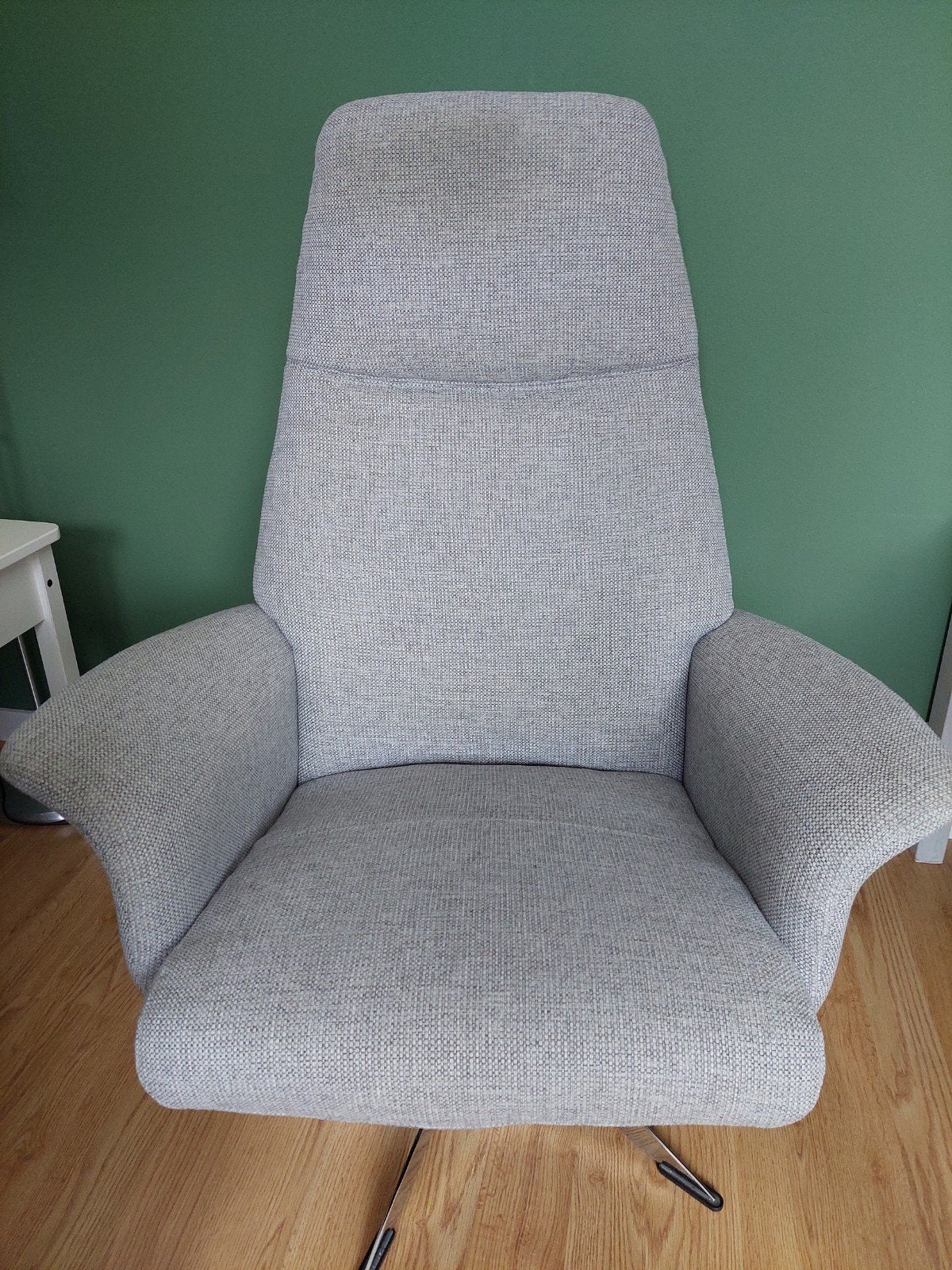 Draai fauteuil, Ophalen, Gebruikt, Metaal
