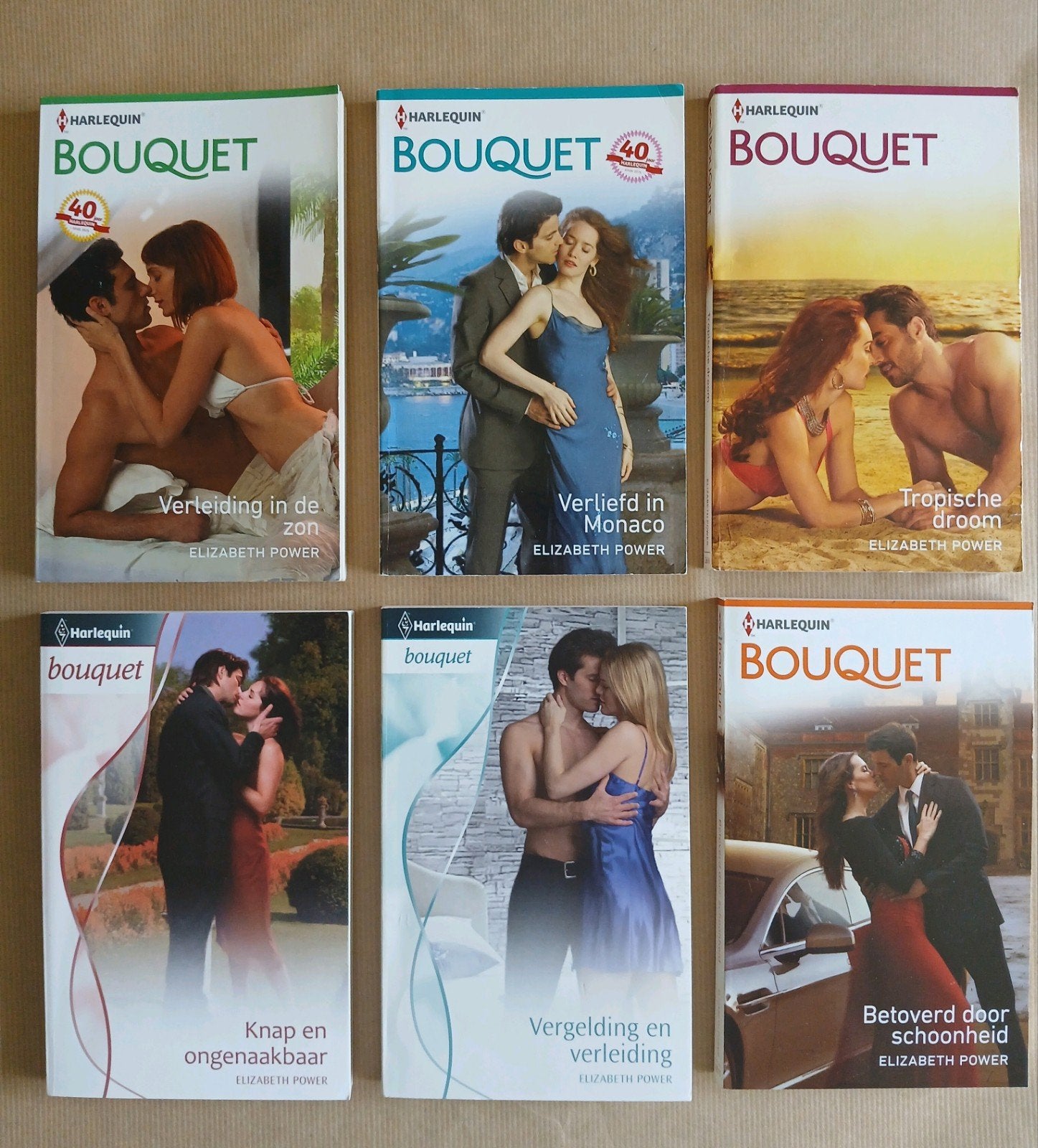 Collectie Elizabeth Power- Bouquet reeks, Boeken, Ophalen of Verzenden, Zo goed als nieuw, Elizabeth Power, Nederland