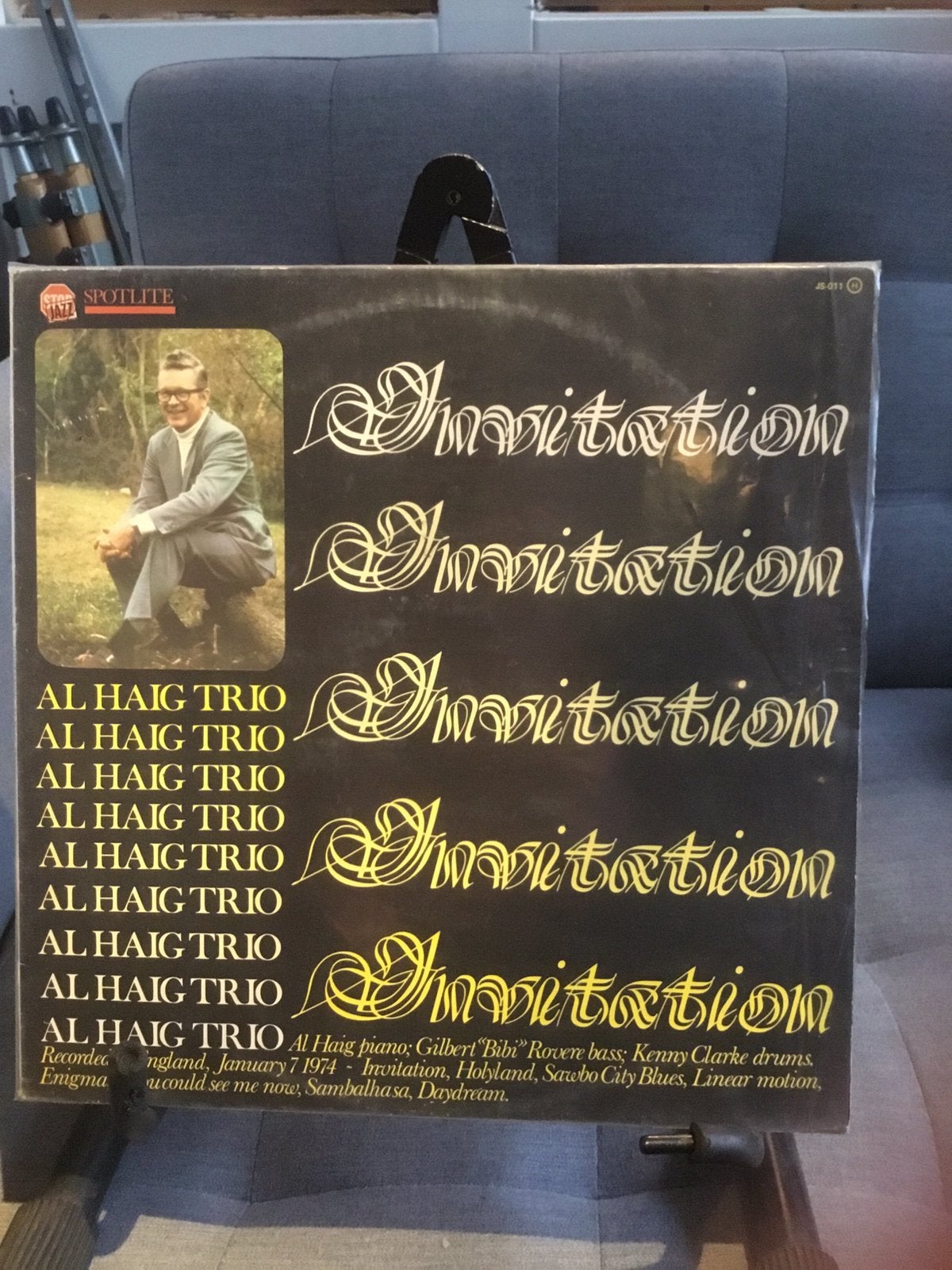 Al Haig Invatation, Ophalen of Verzenden, Gebruikt, 12 inch, Blues