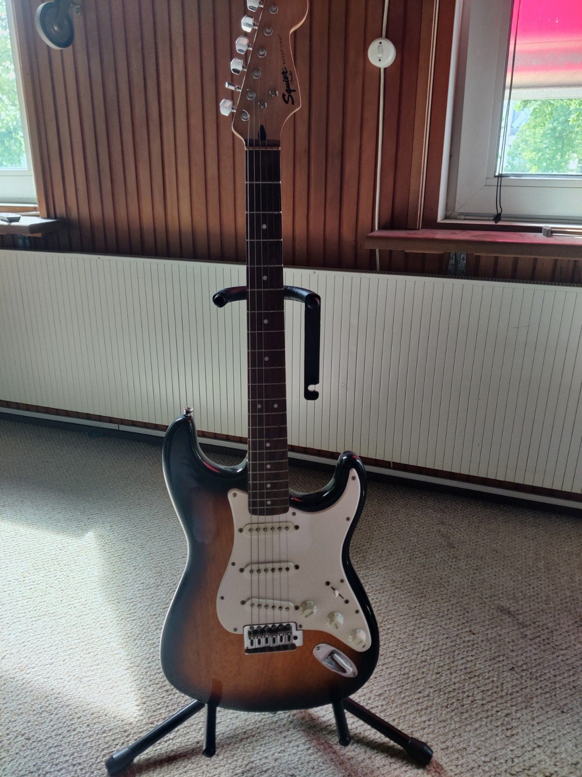 Squier Bullet Stratocaster, Muziek en Instrumenten, Ophalen, Solid body, Overige merken
