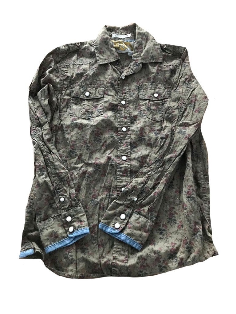 Scotch shrunk blouse overhemd bloemen 152, Overhemd of Blouse, Scotch Shrunk, Zo goed als nieuw, Schipluidenlaan 20 5035KJ Tilburg