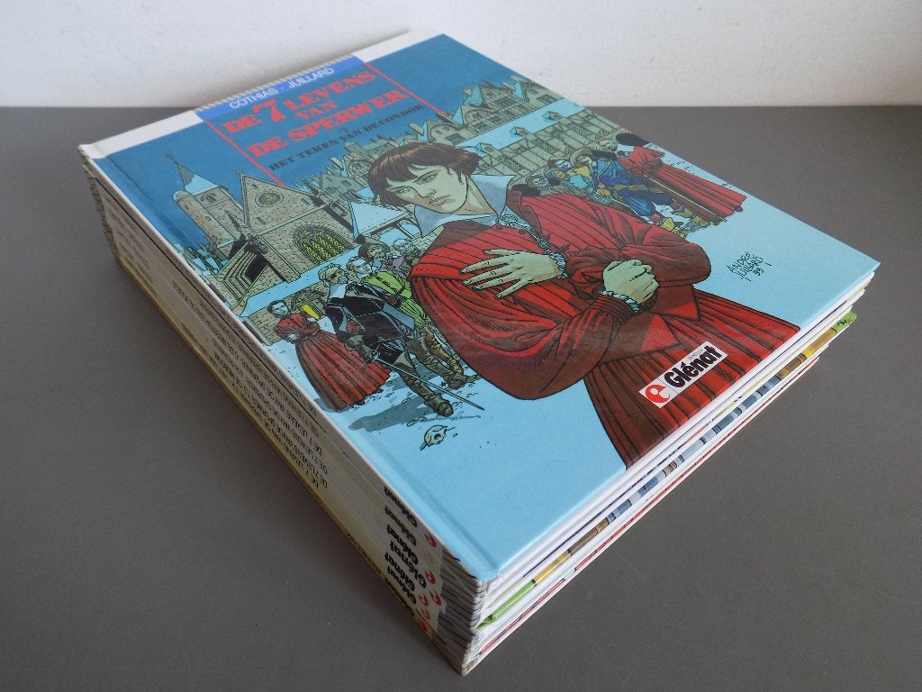 De 7 levens van de Sperwer ~ Complete serie 1 t/m 7, Boeken, Complete serie of reeks, Ophalen of Verzenden, Gelezen, "André Juillard"