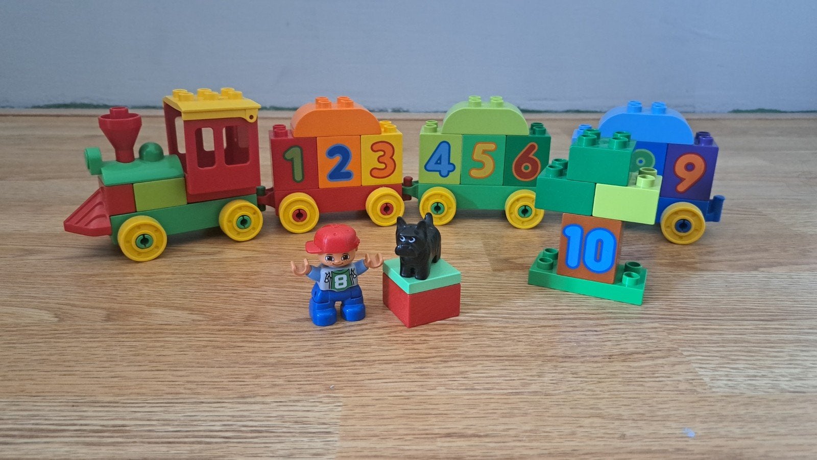 Duplo Getallentrein set 10558, Overige thema's, Overige typen, Ophalen of Verzenden, Zo goed als nieuw