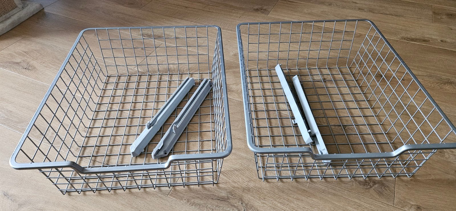 2x  Ikea draadmand met rail, Witgoed en Apparatuur, Ophalen