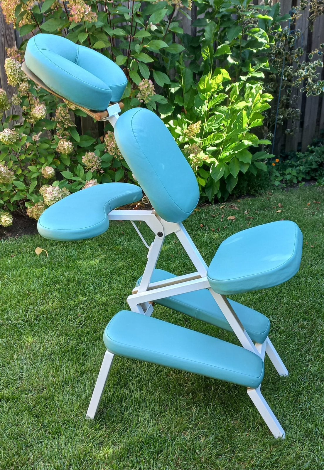Inklapbare massage stoel, Ophalen, Zo goed als nieuw, Massagestoel of Kussen