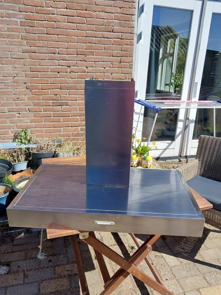 Whirlpool afzuigkap - Gebruikt maar in goede staat, Ophalen, Gebruikt, Vrijstaand, Onderbouw afzuigkap