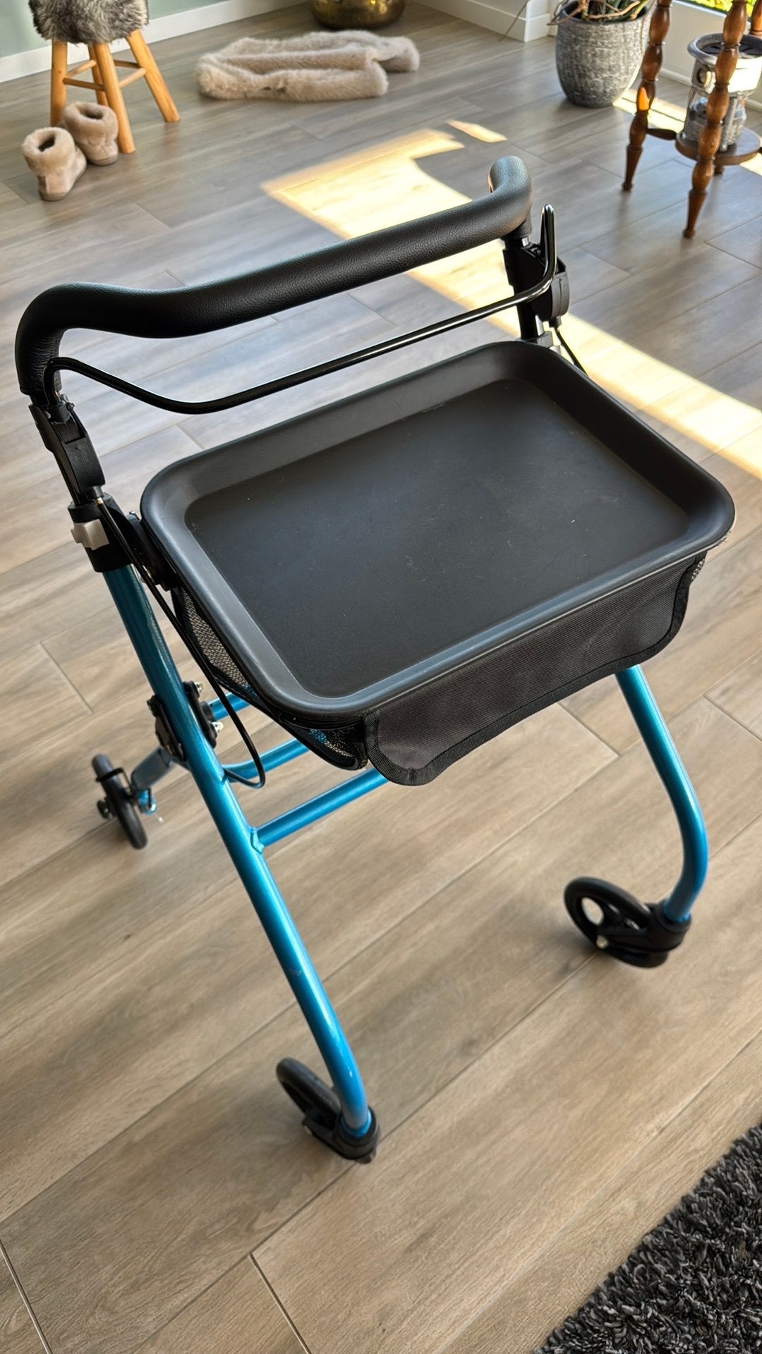 Binnenrollator Plaza Indoor, Ophalen, Lichtgewicht, Zo goed als nieuw