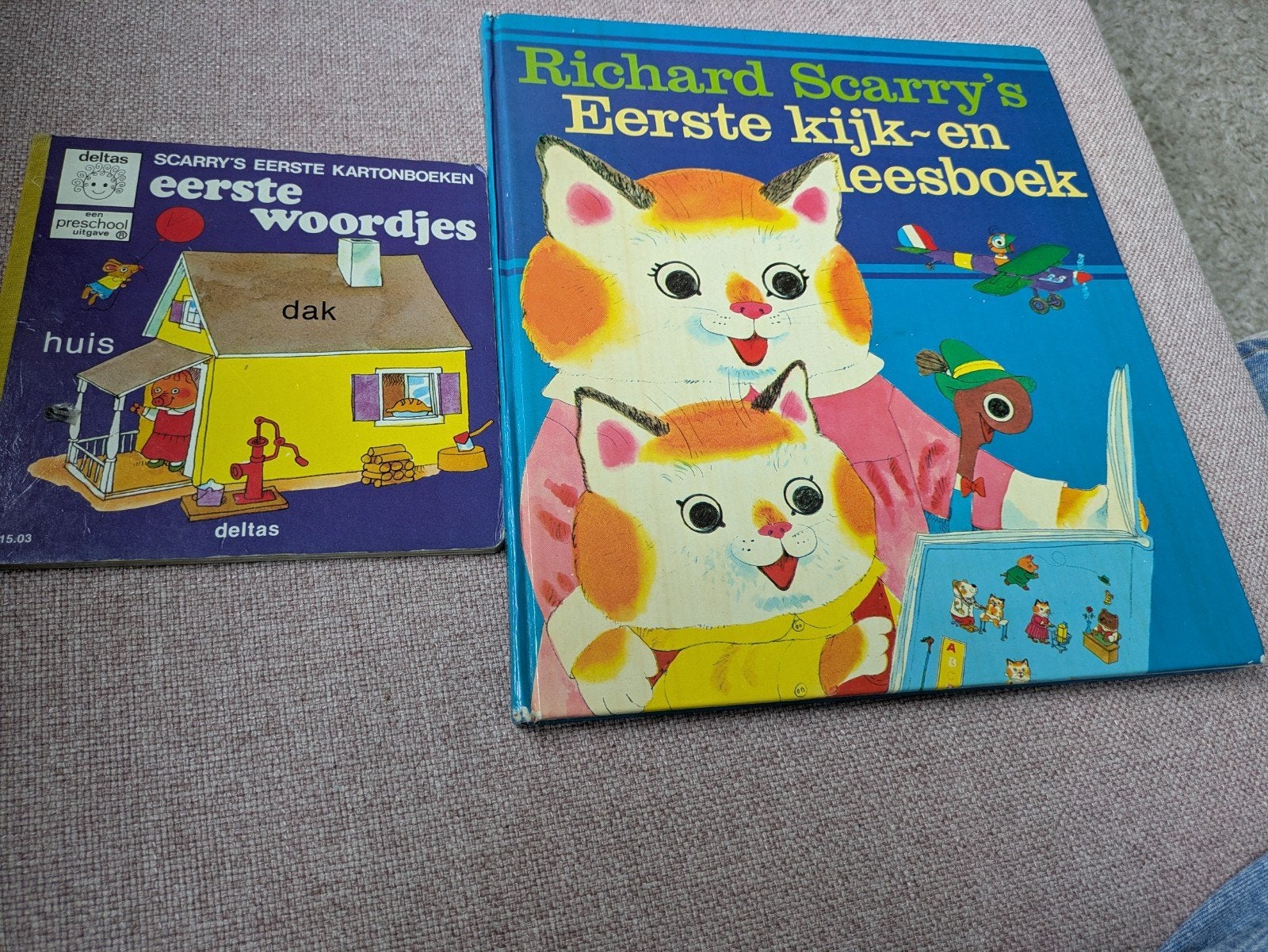 Richard scarry boekjes, Ophalen of Verzenden, Zo goed als nieuw