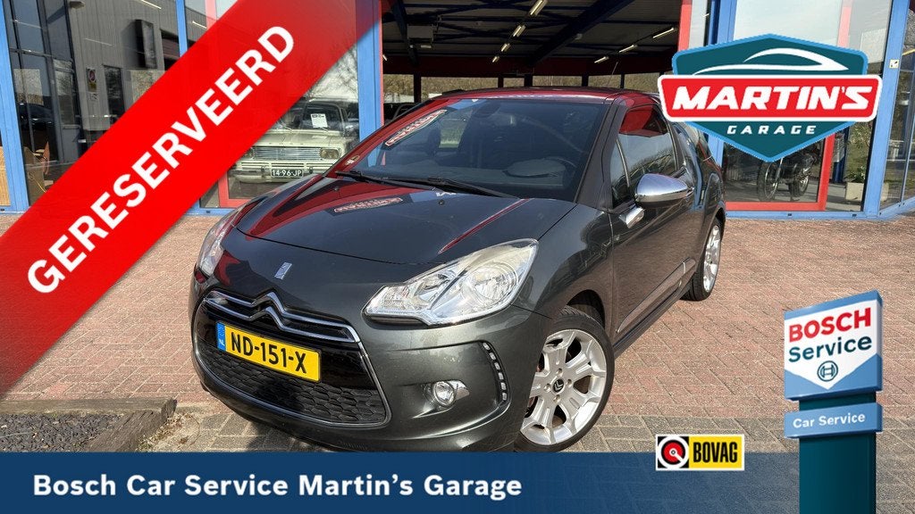 Citroen DS3 1.6 THP Sport Chic, Auto's, Citroën, Euro 5, Gebruikt, 4 cilinders, 49 €/maand