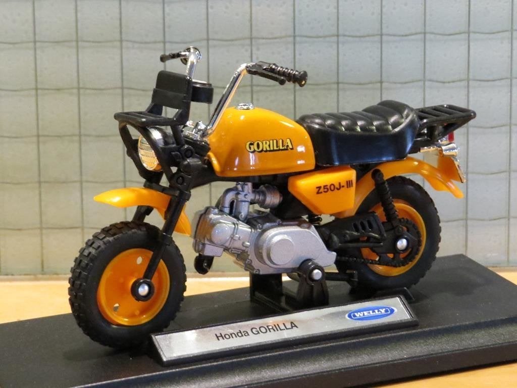 Honda gorilla 1:18 Welly, Hobby en Vrije tijd, MayCheong, Nieuw, Ophalen of Verzenden, Motor