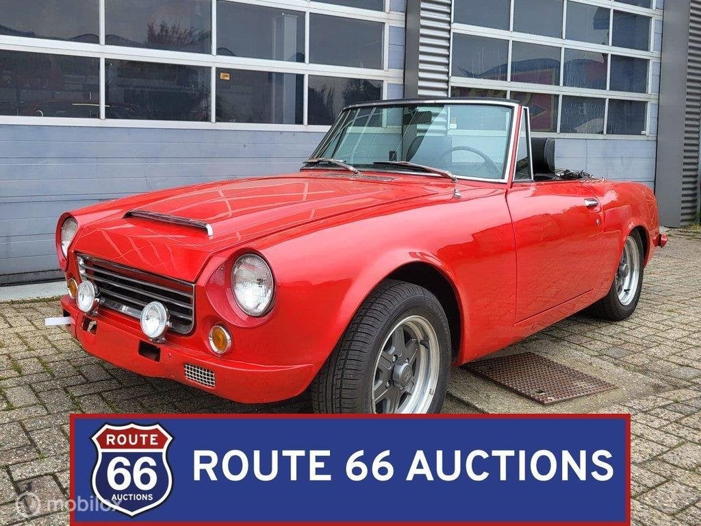 Datsun Fairlady 1600 | 1968 | Route 66 Auctions, Overige merken, Overige carrosserieën, Zwart, Bedrijf