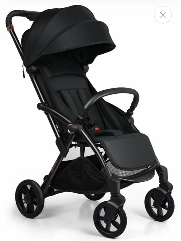 Nieuwe kinderwagen buggy zwart, Kinderen en Baby's, Buggy's, Ophalen of Verzenden, Nieuw, Overige merken, Verstelbare rugleuning