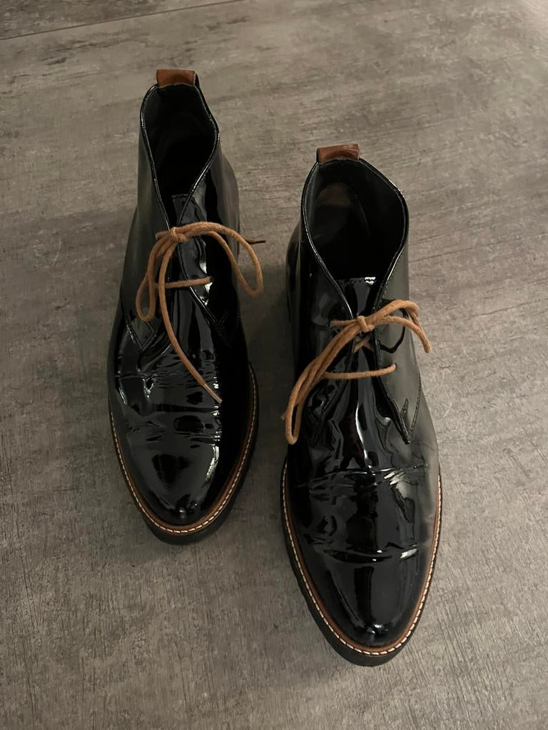 Paul Green schoenen lakleer maat 38, Kleding | Dames, Schoenen, Ophalen of Verzenden, Zo goed als nieuw, Zwart, Sneakers of Gympen