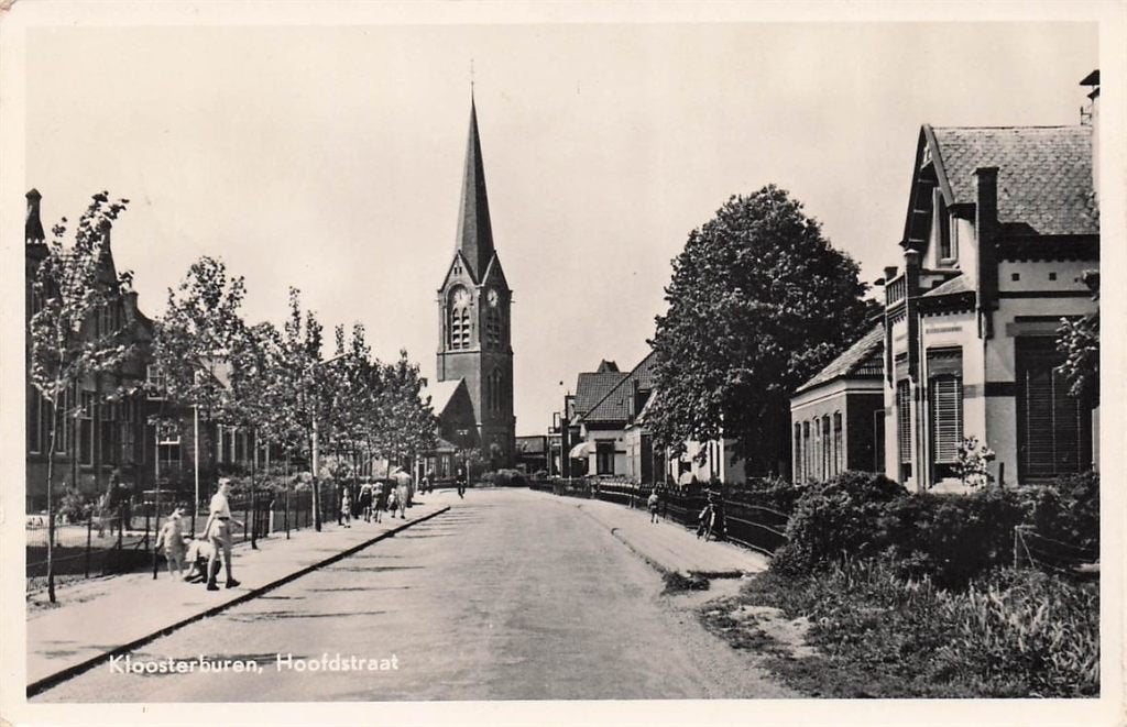 702-389-055 Kloosterburen Hoofdstraat, Verzenden, Voor 1920, Groningen