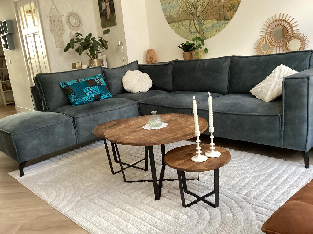 Robuuste bank, Huis en Inrichting, Banken | Bankstellen, Ophalen, 250 tot 300 cm, Hoekbank, 75 tot 100 cm