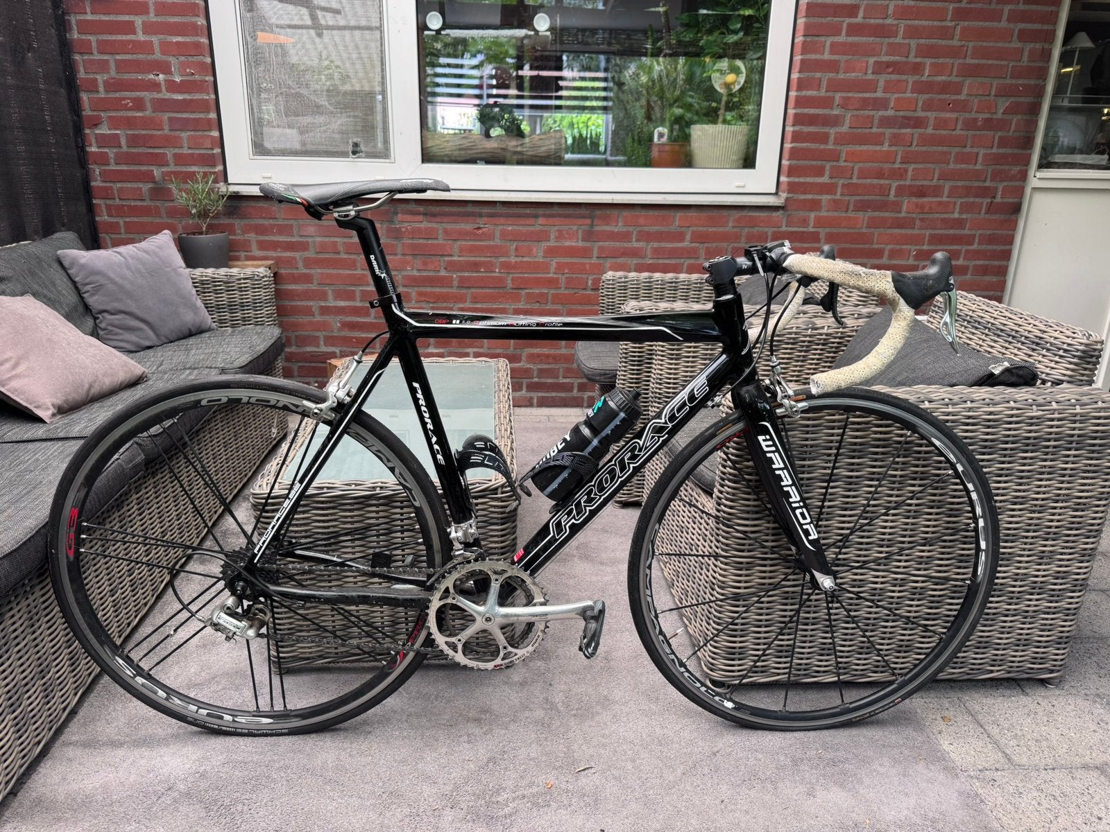 Race fiets Prorace wareion karbon, Fietsen en Brommers, Fietsen | Racefietsen, Overige merken, Aluminium, Ophalen of Verzenden