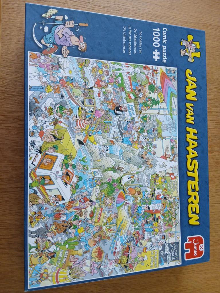 Jan van Haasteren puzzel, Hobby en Vrije tijd, Denksport en Puzzels, Ophalen of Verzenden, 500 t/m 1500 stukjes, Zo goed als nieuw