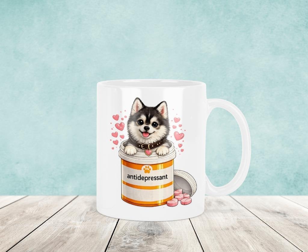 Antidepressiva - Pomsky Mok, Verzenden, Keramiek, Nieuw, Overige stijlen