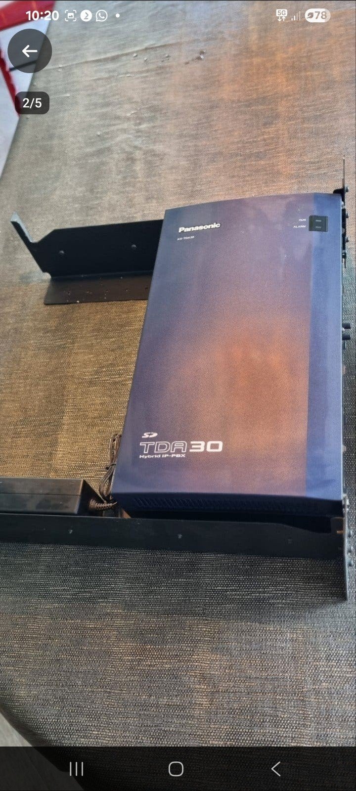 Panasonic KX-TDA30 Telefooncentrale - Zo goed als nieuw, Ophalen of Verzenden, Zo goed als nieuw, Overige typen