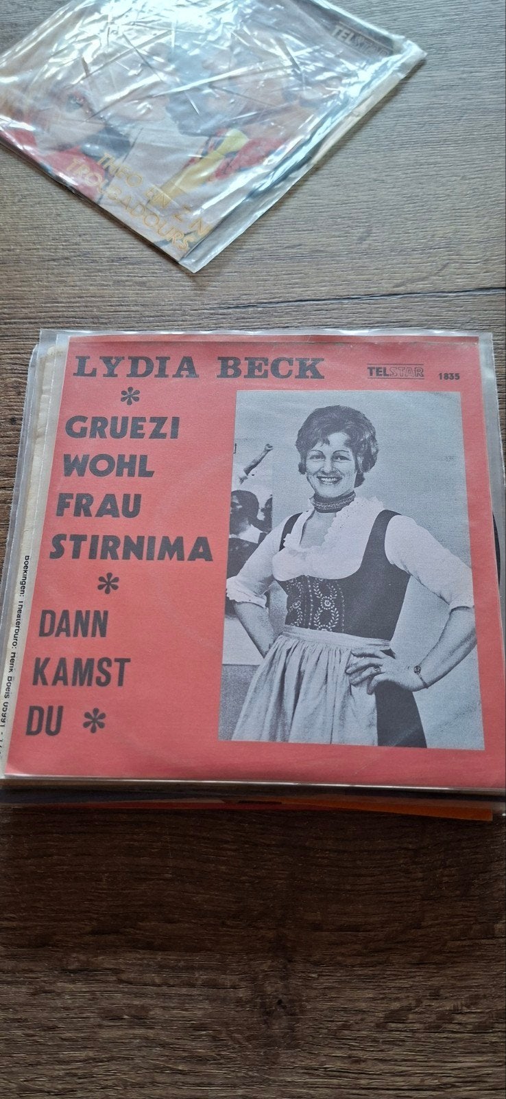Lydia beck - dan kamst du., Cd's en Dvd's, Vinyl | Nederlandstalig, Ophalen of Verzenden, Zo goed als nieuw, 12 inch, Levenslied of Smartlap