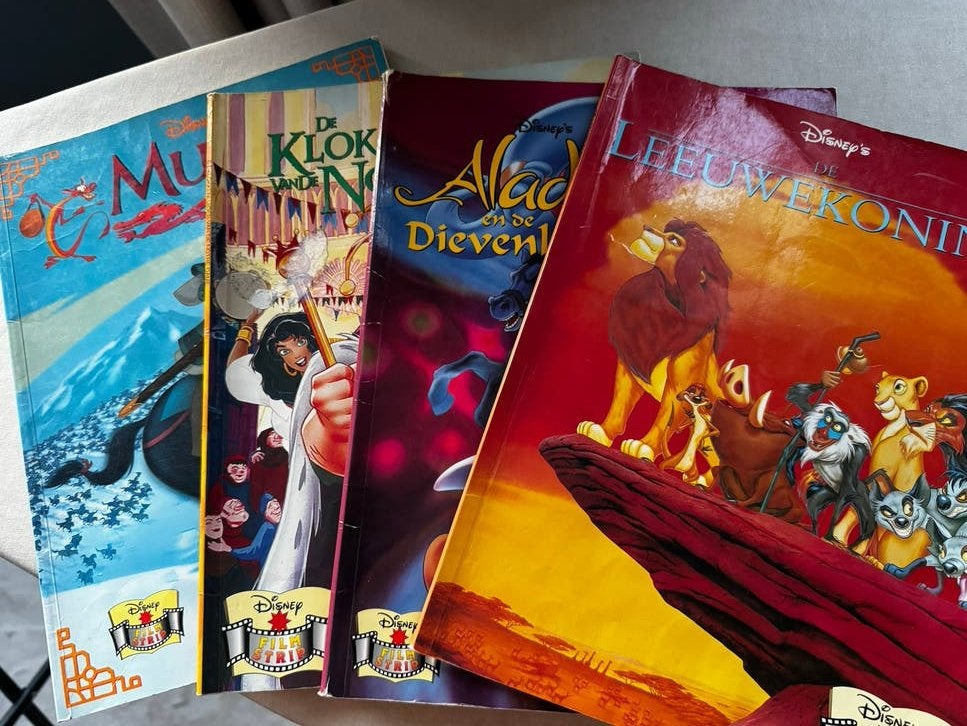 Disney stripboeken: o.a. Aladdin, Klokkenluider, Ophalen of Verzenden, Gebruikt