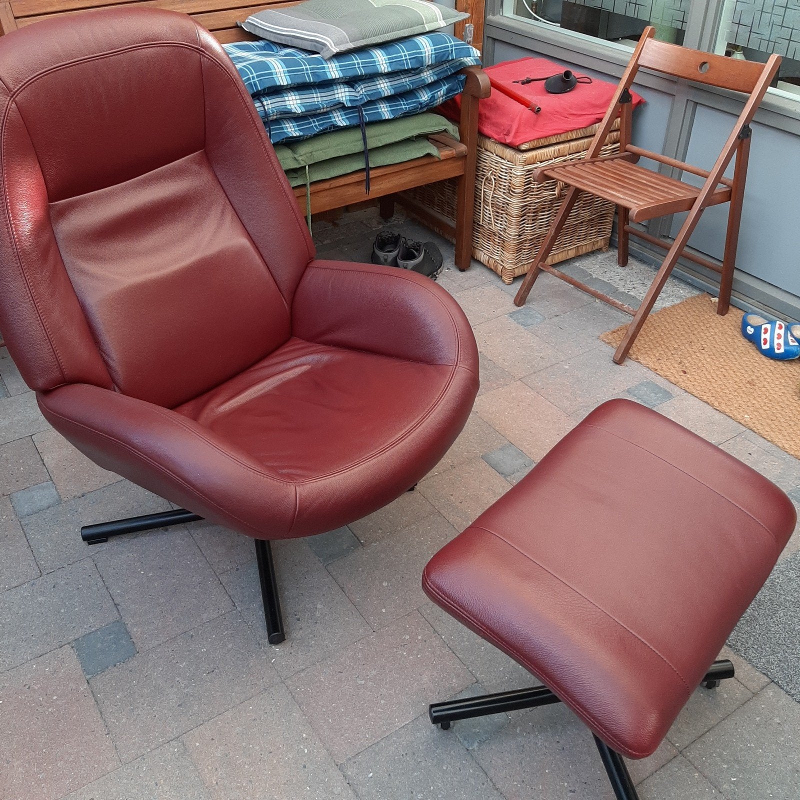 Montel relaxfauteuil, Ophalen, Gebruikt, 75 tot 100 cm, 50 tot 75 cm
